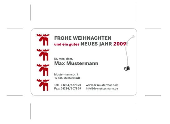 Praxismarketing zu Weihnachten 2008 Bild: Praxismarketing zu Weihnachten 2008