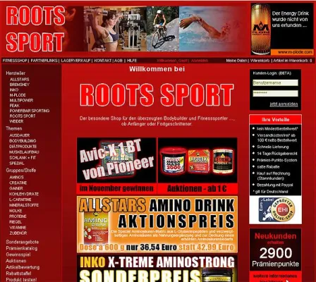 Bild: Euro-Label garanitert Sicherheit beim Onlinekauf von Sportnahrung bei Roots Sport