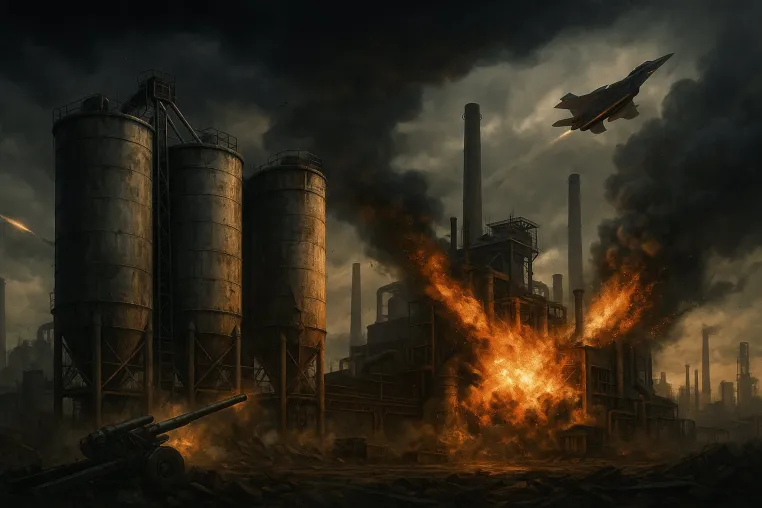 Bild: Nach dem Krieg beginnt der Wiederaufbau – und niemand denkt an die Silos