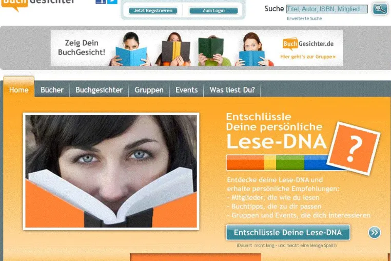 Jeder hat ein Buchgesicht - Zeig' deins ...und finde "Gleichgesichter" Bild: Jeder hat ein Buchgesicht - Zeig' deins ...und finde "Gleichgesichter"