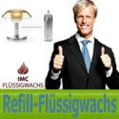 Bild: Die Flüssigwachs-Kerze für Tischleuchten in der Hotellerie und Gastronomie ist auf dem Mehrweg