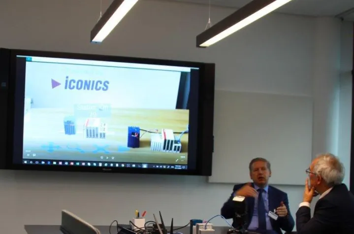 Bild: ICONICS zeigt mit Microsoft HoloLens eine neue Dimension im Bereich HMI/SCADA