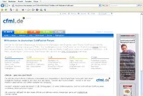 Bild: Relaunch des ColdFusion-Portals cfml.de für den deutschsprachigen Raum