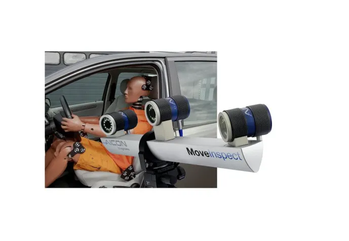 Bild: Vor dem Crashtest: Sitzvoreinstellung und H-Punkt-Bestimmung mit AICONs MoveInspect DPS