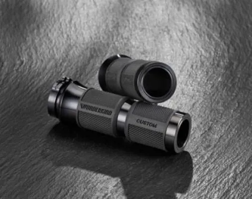 Bild: Zupackend cool – illuminierbare Gas- und Kupplungsgriffe für Motorräder