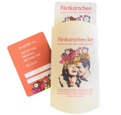 Bild: Flirtkärtchen statt Dating-App – Warum wir echte Begegnungen wieder üben müssen