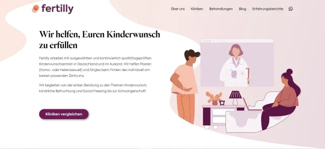 Bild: Fertilly schließt Seed-Finanzierungsrunde ab – Hilfe für ungewollt Kinderlose in ganz Europa
