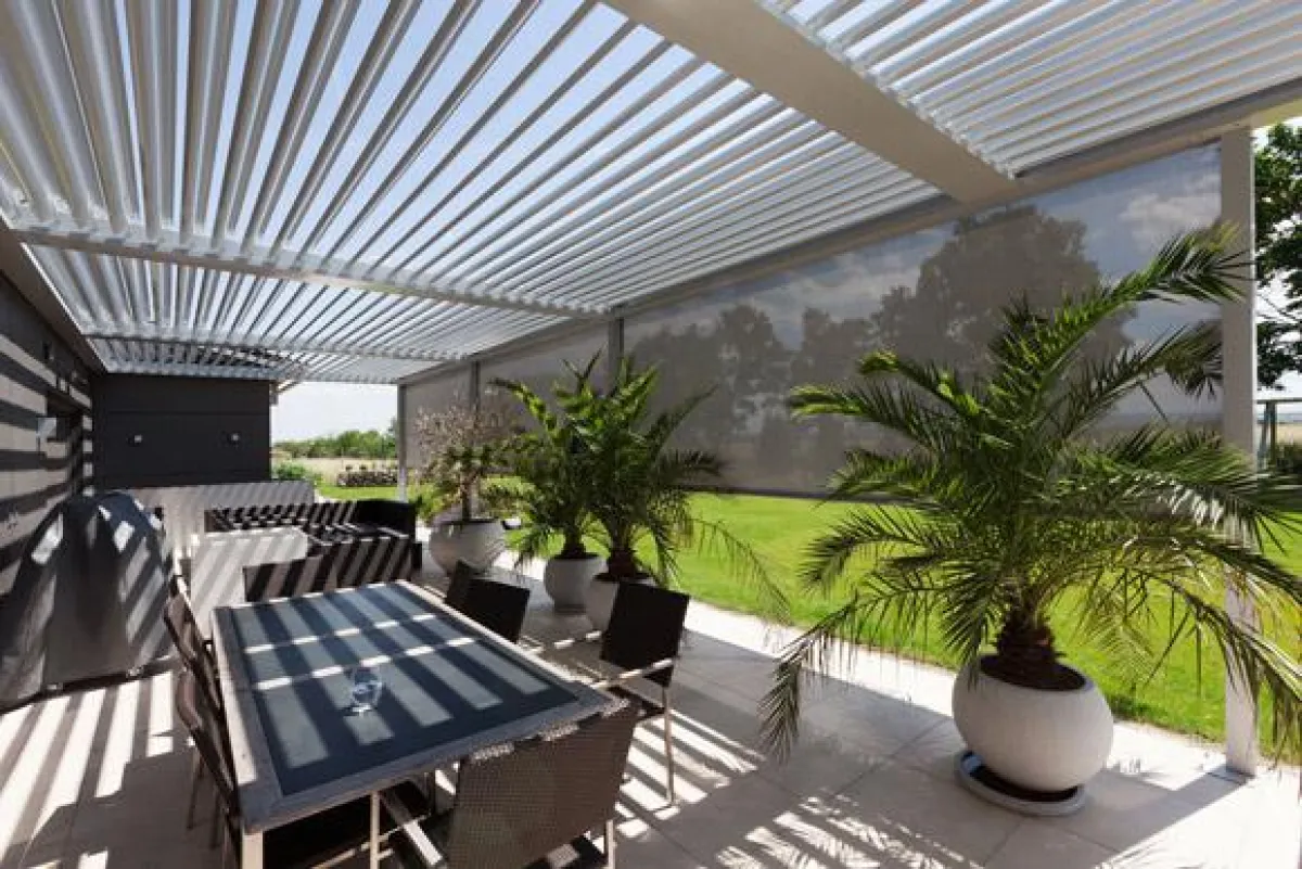 Lammellendach AUF&ZU von hotiron