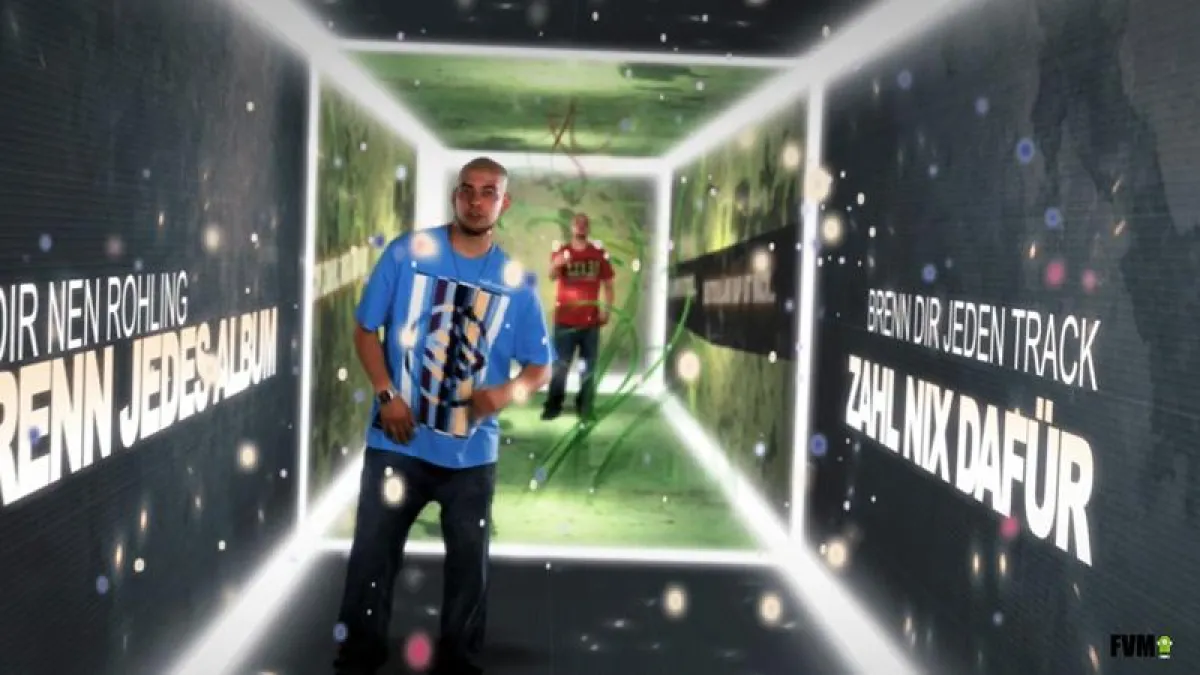 Danny Fresh doppelt im Musikvideo