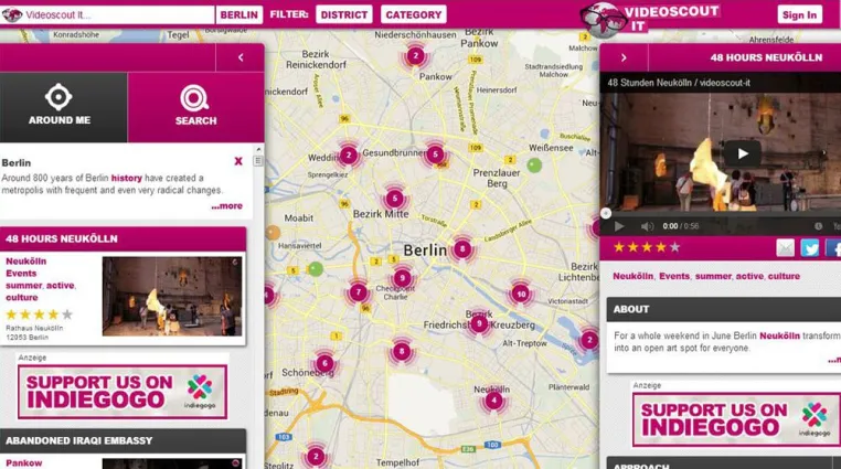 Bild: The first online video Berlin guide