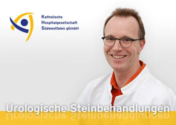 Bild: Moderne urologische Steinbehandlungen im Fokus - Experte Dr. Christian Büscher referiert