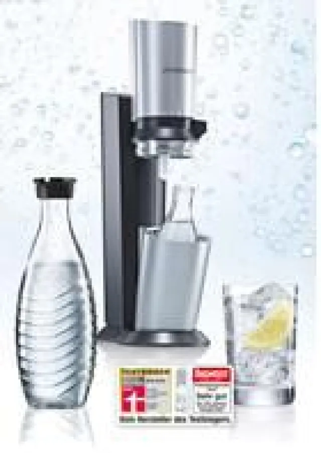 (FOTO: SODASTREAM) Trinkwassersprudler Crystal