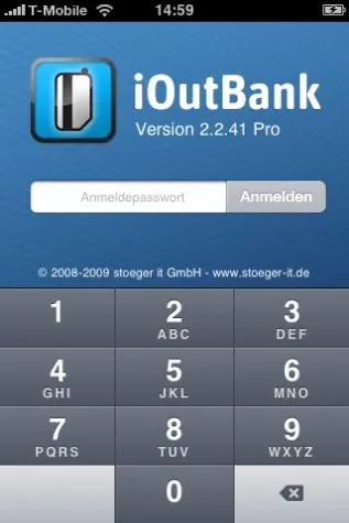 Bild: Auch offline ein Haushalts- oder Spesenkonto auf dem iPhone führen