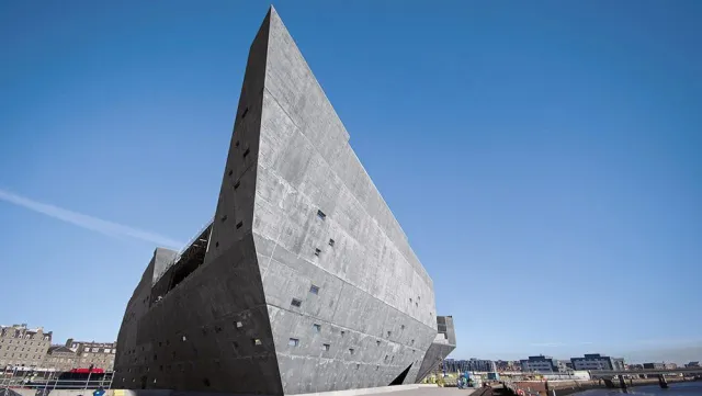 Außergewöhnliche Schalung für ein außergewöhnliches Gebäude Bild: Außergewöhnliche Schalung für ein außergewöhnliches Gebäude