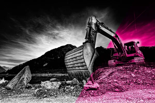 Bild: Online-Kiesgrube mit Lieferservice für Kies, Splits & Steine