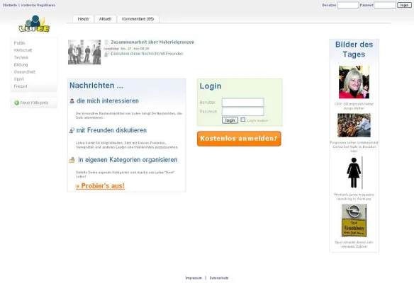 Bild: Relaunch des Nachrichtenportals Lufee