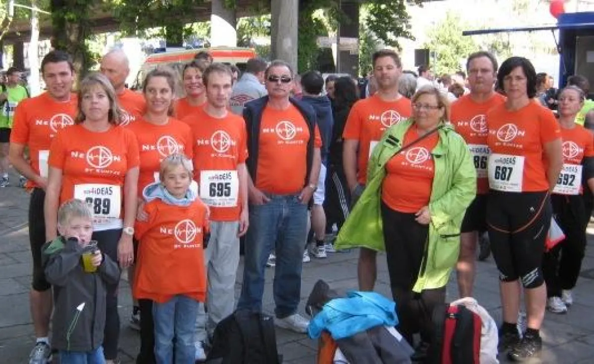 Kuntze Team und Fans