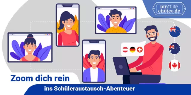 Bild: Auslandsjahr in Corona-Zeiten? 10 Zoom-Meetings über Schüleraustausch 2021 in Kanada, Neuseeland & Australien
