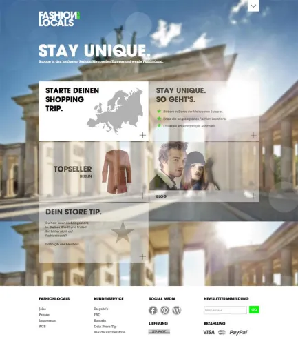 Münchener Startup "FASHIONLOCALS" öffnet die Mode-Pforten Bild: Münchener Startup "FASHIONLOCALS" öffnet die Mode-Pforten