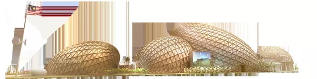 Pavillon im Zeichen der Nachhaltigkeit - Malaysia auf der World Expo 2015 in Mailand Bild: Pavillon im Zeichen der Nachhaltigkeit - Malaysia auf der World Expo 2015 in Mailand