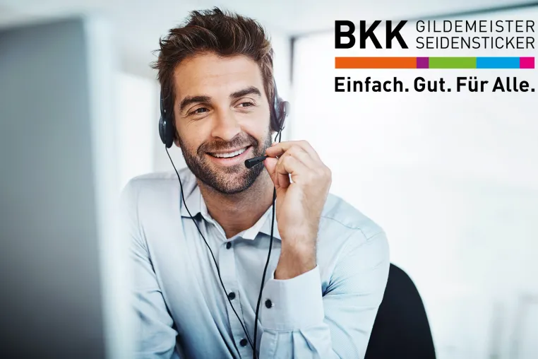 Bild: BKK GILDEMEISTER SEIDENSTICKER hat bei der Kundenorientierung die Nase vorn