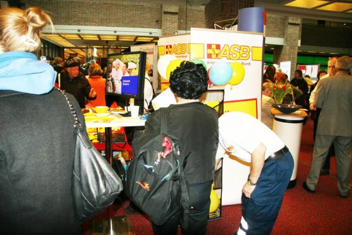 Bild: Großes Interesse für das ehrenamtliche Engagement beim ASB München