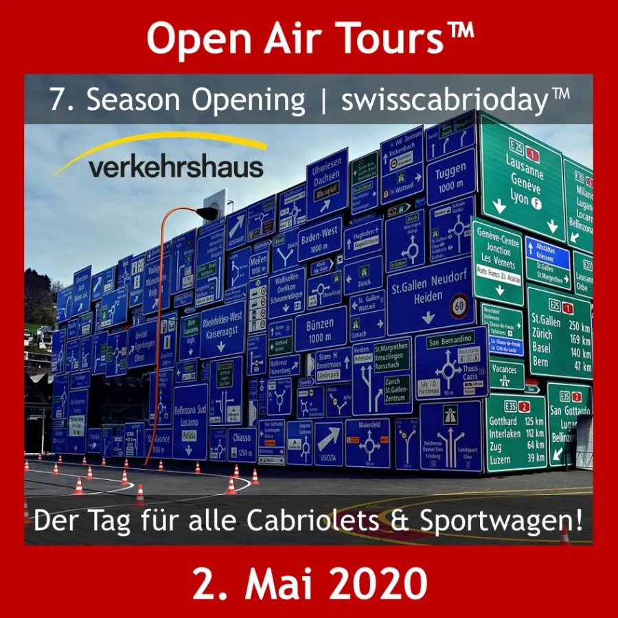7. Open Air Tours™ Season Opening (swisscabrioday™)
