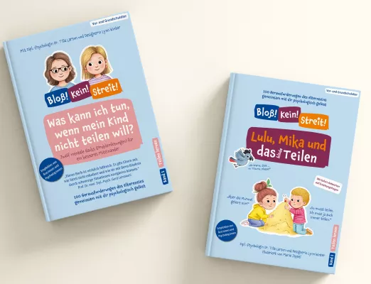 Bild: „Bloß! Kein! Streit!“ hat das Ziel 100 Herausforderungen von Eltern psychologisch zu lösen