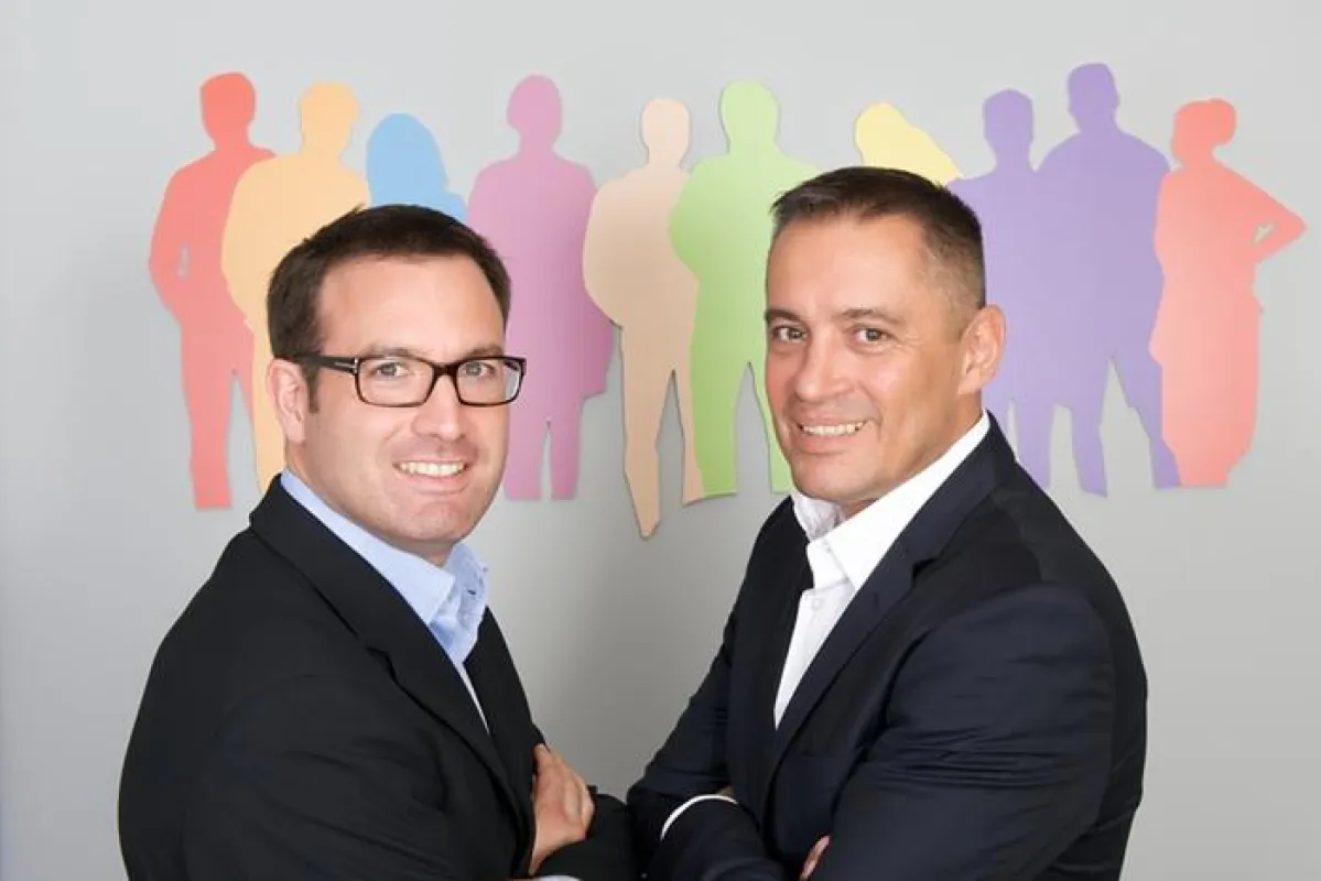Marc Ahr und Christian Rozsenich, Geschäftsführer von clickworker.com