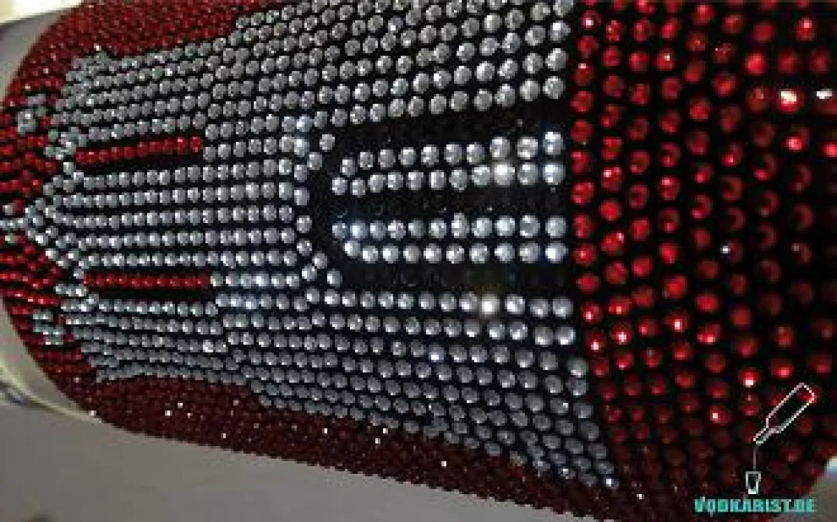 Hamburg Wappen aus über 1000 Kristallen gefertigt