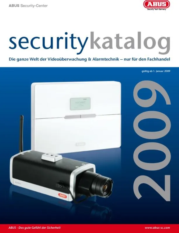 Eine Innovation pro Seite: Das bietet der neue Produkt-Katalog von ABUS Security-Center