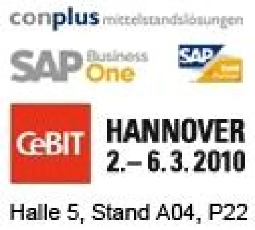 Bild: CeBIT 2010: CONPLUS auf dem SAP Partnerstand