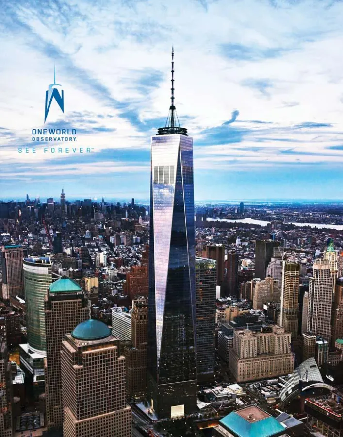 Das One World Trade Center, auch als Freedom Tower bekannt (c) One World Observatory