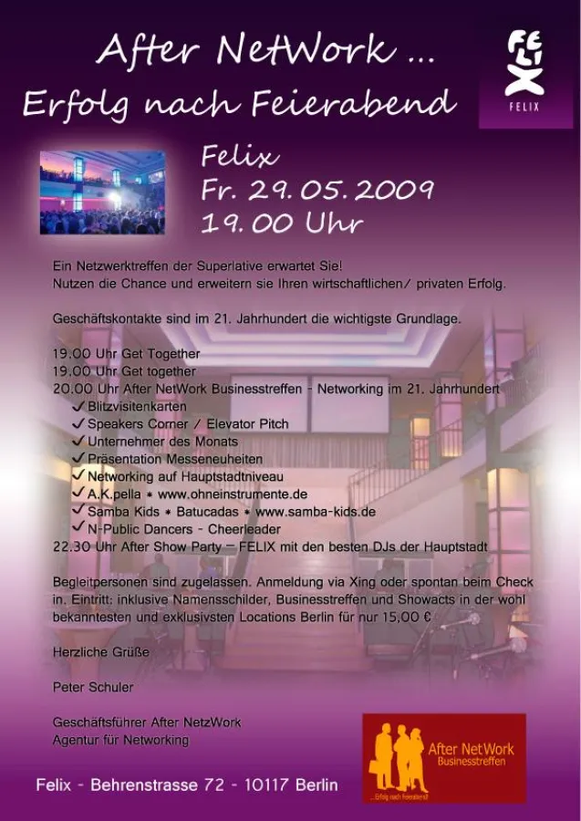 After NetWork Businesstreffen