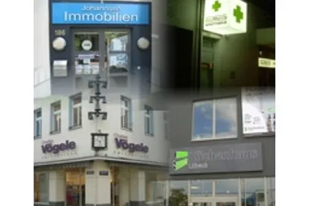 Bild: Außenwerbung - die Visitenkarte meines Geschäfts