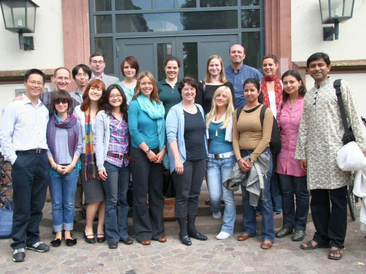 Stipendiaten des zweiten Jahrgangs des Graduate Programme of Transcultural Studies am Cluster 