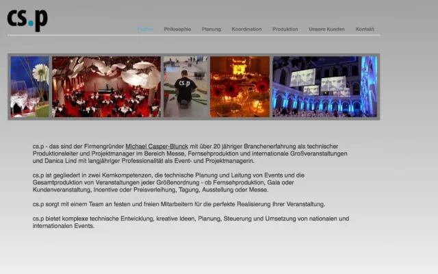 Bild: cs.p geht mit neuer Website online