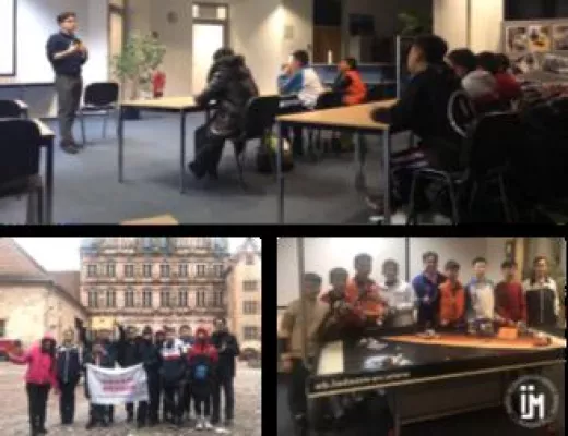 Internationale Erweiterung der Institut für Jugendmanagement Stiftung von Frankreich über Russland nach China Bild: Internationale Erweiterung der Institut für Jugendmanagement Stiftung von Frankreich über Russland nach China