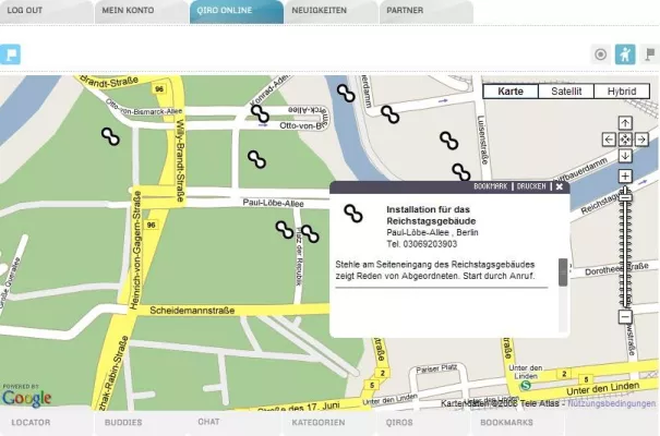 Bild: Kostenlose mobile Städtetouren mit Qiro – dank erstem Location Based AudioGuide für Deutschland