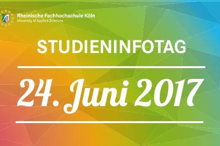 Bild: Studieninfotag an der Rheinischen Fachhochschule Köln am 24. Juni 2017