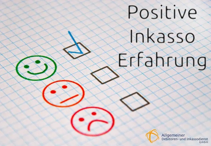 Bild: Positive Inkasso Erfahrung