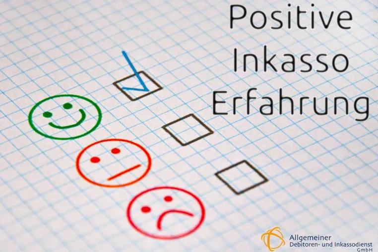 Bild: Positive Inkasso Erfahrung