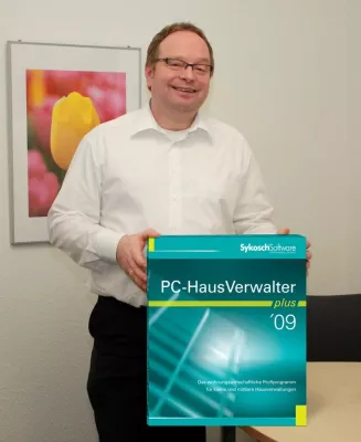 Bild: Der Sykosch PC-HausVerwalter 2009 begeistert mit Landkarten und Routenplanung