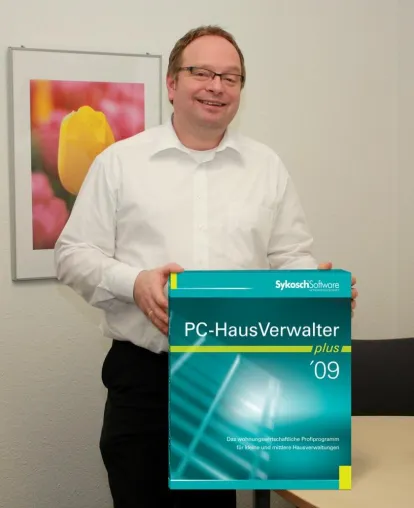Bild: Der Sykosch PC-HausVerwalter 2009 begeistert mit Landkarten und Routenplanung