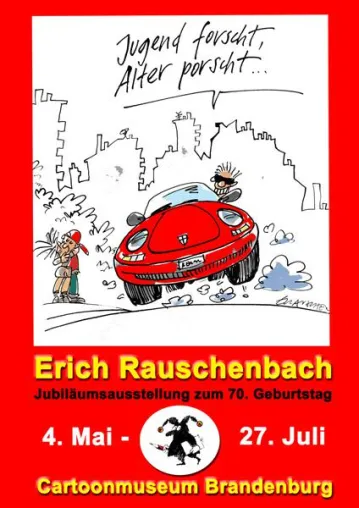 Bild: Cartoonist und Maler Erich Rauschenbach feiert 70. Geburtstag