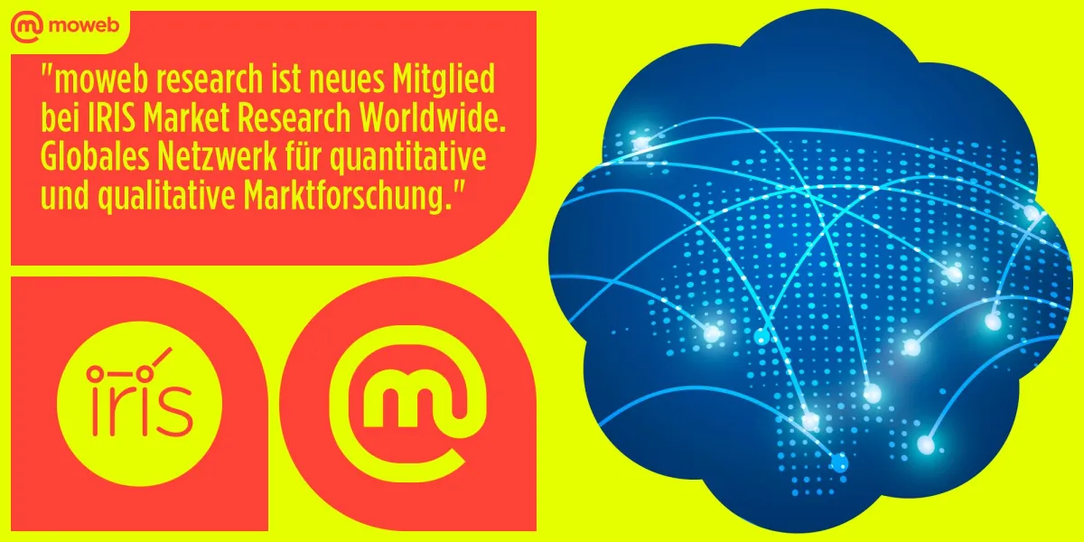 moweb research neues Mitglied bei IRIS Market Research World (© moweb research GmbH)