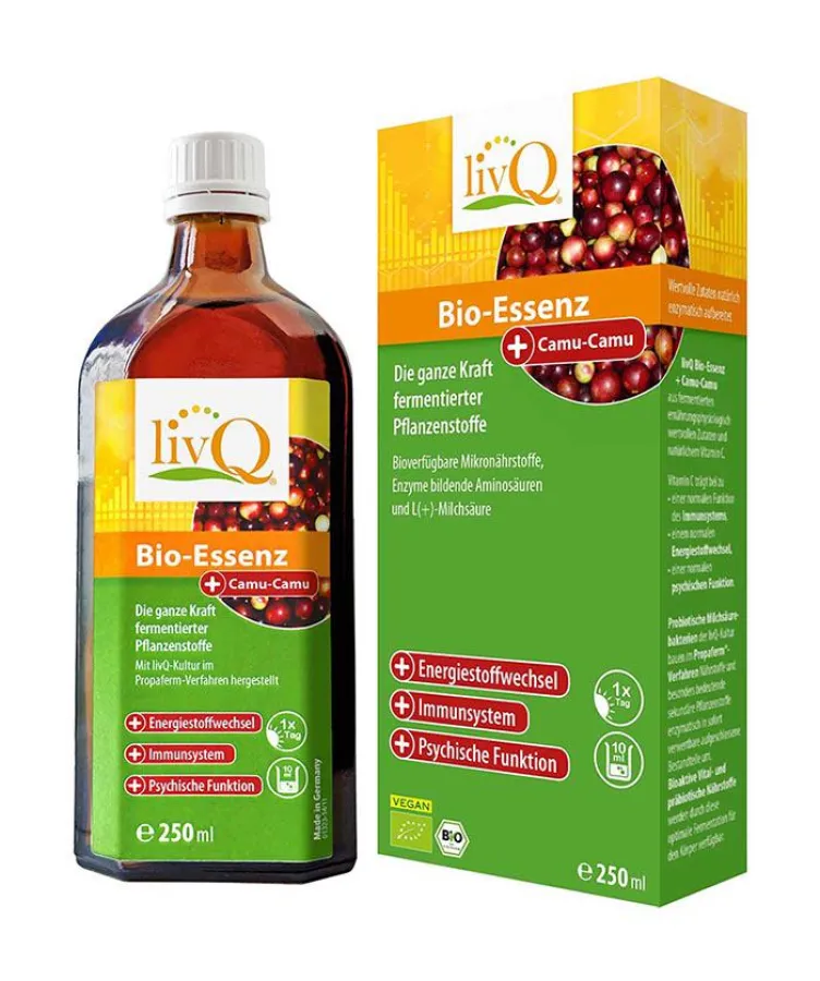 livQ Bio-Essenz Camu-Camu - fürs Immunsystem, probiotisch fermentiert