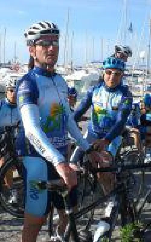 Radurlaub mit Uli Rottler (rechts) und Raimund Dietzen