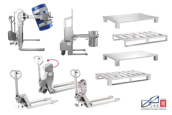 Bild: Optimierung des Materialflusses mit innovativen Transport- und Handlingprodukten