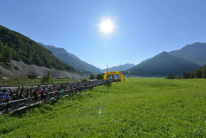 Bild: Biking am Viertausender